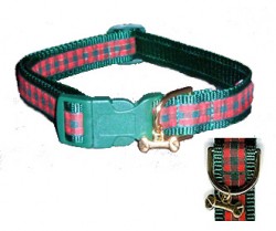 Christmas Plaid Collar